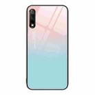 For Honor 9X Colorful Painted Glass Phone Case(Blue Sky) - 1