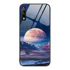 For Honor 9X Colorful Painted Glass Phone Case(Moon Hill) - 1