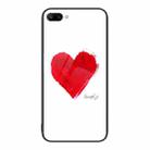 For Honor 10 Colorful Painted Glass Phone Case(Love) - 1