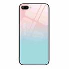 For Honor 10 Colorful Painted Glass Phone Case(Blue Sky) - 1