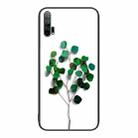 For Honor 20 Pro Colorful Painted Glass Phone Case(Sapling) - 1