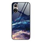 For Honor 50 Colorful Painted Glass Phone Case(Starry Sky) - 1