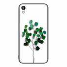 For Honor Play 3e Colorful Painted Glass Phone Case(Sapling) - 1