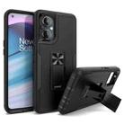 For OnePlus Nord N20 5G Magnetic Holder Phone Case(Black) - 1