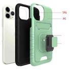 For iPhone 11 Pro Card Shield Magnetic Holder Phone Case (Orange) - 3