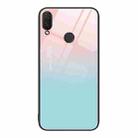 For Huawei nova 3i Colorful Painted Glass Phone Case(Blue Sky) - 1