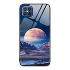 For Huawei nova 8 SE Colorful Painted Glass Phone Case(Moon Hill) - 1