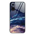 For Huawei nova 9 Colorful Painted Glass Phone Case(Starry Sky) - 1