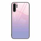For Huawei P30 Pro Colorful Painted Glass Phone Case(Purple Sky) - 1