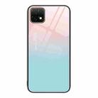 For Huawei Enjoy 20 5G Colorful Painted Glass Phone Case(Blue Sky) - 1