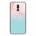 For Huawei Maimang 6 Colorful Painted Glass Phone Case(Blue Sky) - 1