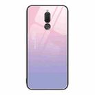 For Huawei Maimang 6 Colorful Painted Glass Phone Case(Purple Sky) - 1