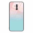 For Huawei Maimang 7 Colorful Painted Glass Phone Case(Blue Sky) - 1