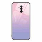 For Huawei Maimang 7 Colorful Painted Glass Phone Case(Purple Sky) - 1