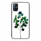 For OnePlus Nord N10 5G Colorful Painted Glass Phone Case(Sapling) - 1