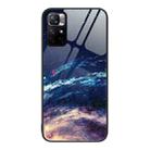 For Xiaomi Redmi Note 11 5G Colorful Painted Glass Phone Case(Starry Sky) - 1