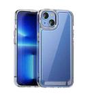 For iPhone 14 Plus Acrylic + TPU Shockproof Phone Case (Transparent) - 1