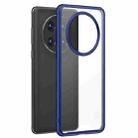 For Huawei Mate 50 Pro Four-corner Shockproof TPU + PC Phone Case(Blue) - 1
