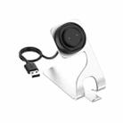 For Amazfit Bip 3 Aluminum Alloy Watch Charger Holder(Silver) - 1