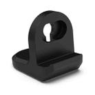 For Amazfit Bip 3 Silicone Stand without Charging Cable(Black) - 1