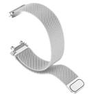 For Huami Amazfit T-Rex 2 Milan Stainless Steel Watch Band(Silver) - 3