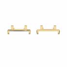 For AMAZFIT T-Rex 2 2 in 1 Metal Watch Band Connectors(Gold) - 2