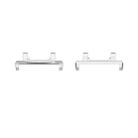 For AMAZFIT T-Rex 2 2 in 1 Metal Watch Band Connectors(Silver) - 2