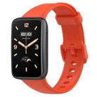 For Xiaomi Mi Band 7 Pro Solid Color Silicone Watch Band(Orange) - 1