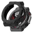 For Amazfit T-Rex 2 Armor Hollow TPU Watch Case(Black) - 1