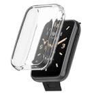 For Xiaomi Mi Band 7 Pro Full Coverage TPU Electroplating Protective Case(Transparent White) - 1