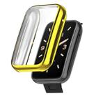 For Xiaomi Mi Band 7 Pro Full Coverage TPU Electroplating Protective Case(Gold) - 1