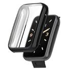 For Xiaomi Mi Band 7 Pro Full Coverage TPU Electroplating Protective Case(Black) - 1