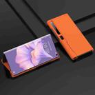 For Huawei Mate Xs 2 Skin Feel PC All Inclusive Phone Case(Orange) - 1