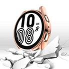 For Samsung Galaxy Watch 5 40 mm Full Coverage TPU Electroplating Protective Case(Rose Gold) - 1