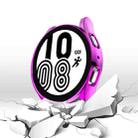 For Samsung Galaxy Watch 5 44 mm Full Coverage TPU Electroplating Protective Case(Purple) - 1