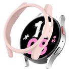 For Samsung Galaxy Watch 5 40 mm Half Coverage Hollowed PC Protective Case(Pink) - 1