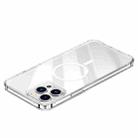 For iPhone 14 Pro Magsafe Magnetic Four Corner Airbags Phone Case(Transparent) - 1