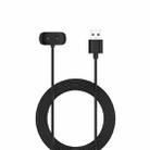 For Amazfit Bip 3 Watch magnetic charging cable, length: 1m(Black) - 1