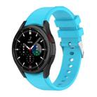 For Samsung Galaxy Watch5/Watch5 pro Silicone Watch Band(Sky Blue) - 1