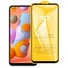 For Galaxy A11 9D Full Glue Full Screen Tempered Glass Film - 1