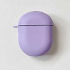 For Xiaomi Redmi Buds 4 Earphone PC Solid Color Frosted Protective Case(Purple) - 1