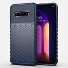 For LG V60 ThinQ Thunderbolt Shockproof TPU Soft Case(Navy Blue) - 1