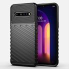 For LG V60 ThinQ Thunderbolt Shockproof TPU Soft Case(Black) - 1