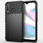 For Galaxy A70e Thunderbolt Shockproof TPU Soft Case(Black) - 1