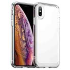 For iPhone X / XS Colorful Series Acrylic + TPU Phone Case(Transparent) - 1