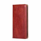 For vivo iQOO 10 Gloss Oil Solid Color Magnetic Leather Phone Case(Brown) - 2