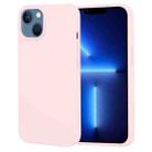 For iPhone 14 Plus GOOSPERY SILICONE Silky Soft TPU Phone Case (Pink) - 1