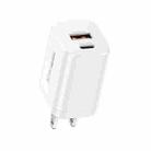 REMAX RP-U6 Magic Speed Series 30W USB+USB-C / Type-C Foldable Fast Charger, Specification:US Plug(White) - 1