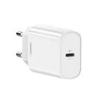 REMAX RP-U70 Jane Series 20W USB-C/Type-C PD Fast Charger, Specification:EU Plug(White) - 1