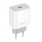 REMAX RP-U79 Speed Series 20W USB-C/Type-C Multi-Compatible Fast Charger, Specification:EU Plug(White) - 1